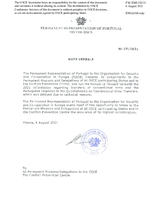 Information Exchange by the Delegation of Portugal on Conventional Arms Transfer Information Exchange by the Delegation of Portugal on Conventional Arms Transfer