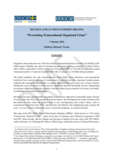 Concept note and agenda