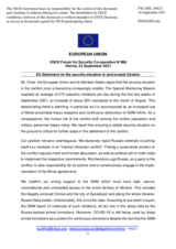 Statement by the Slovenian EU Presidency on the situation in and around Ukraine