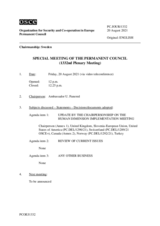 Journal of the 1332nd Special Plenary Meeting of the Permanent Council