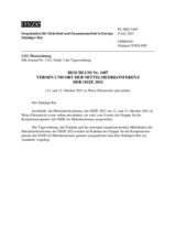 Beschluss Nr. 1407 des Ständigen Rates