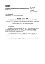 Beschluss Nr. 1408 des Ständigen Rates