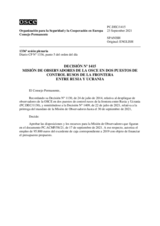 Decisión Nº 1415 del Consejo Permanente