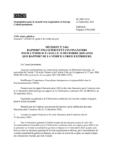 Décision No 1414 du Conseil permanent