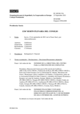 Diario de la 1336ª Sesión plenaria del Consejo Permanente 