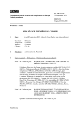 Journal de la 1336ème séance plénière du Conseil