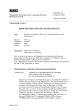 Journal of the 1335th Plenary Meeting of the Permanent Council