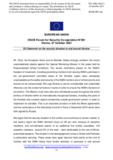 Statement by the Slovenian EU Presidency on the situation in and around Ukraine