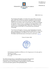 Response by the Delegation of Norway to the Questionnaire on Participating States’ Policy and/or National Practices and Procedures for the Export of Conventional Arms and Related Technology