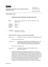 Journal of the 1345th Plenary Meeting of the Permanent Council