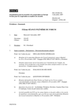 Journal of the 532nd Plenary Meeting of the Forum for Security Co-operation (fr)