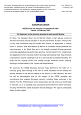 Statement by the French EU Presidency of Ukraine on the situation in and around Ukraine 
