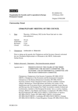 Journal of the 1354th Plenary Meeting of the Permanent Council