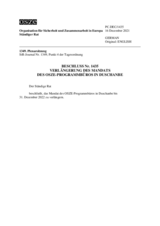 Beschluss Nr. 1435 des Ständigen Rates