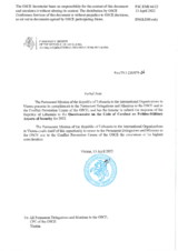 Response by the Delegation of Lithuania to the Questionnaire on the Code of Conduct on Politico-Military Aspects of Security Response by the Delegation of Lithuania to the Questionnaire on the Code of Conduct on Politico-Military Aspects of Security