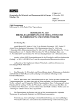 Beschluss Nr. 1433 des Ständigen Rates