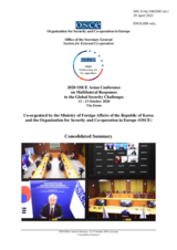 Consolidated Summary 2020 OSCE Asian Conference Consolidated Summary 2020 OSCE Asian Conference