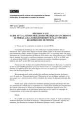 Décision No 1/22 du Forum pour la coopération en matière de sécurité