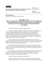 Decisión Nº 7/21 del Foro de Cooperación en materia de Seguridad