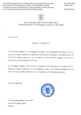 Response by the Delegation of Estonia to the Questionnaire on Anti-Personnel Mines and Explosive Remnants of War Response by the Delegation of Estonia to the Questionnaire on Anti-Personnel Mines and Explosive Remnants of War