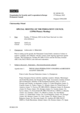Journal of the 1359th Special Plenary Meeting of the Permanent Council