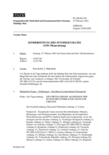 Journal der 1359. Sondersitzung des Ständigen Rates