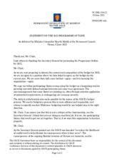 Statement by the Delegation of Norway in response to the address of the Secretary General of the Council of Europe Marija Pejčinović Burić