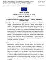 Statement by the French EU Presidency on the Russian Federation’s ongoing aggression against Ukraine