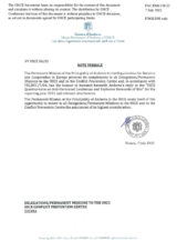 Response by the Delegation of Andorra to the Questionnaire on Anti-Personnel Mines and Explosive Remnants of War