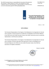 Response by the Delegation of the Netherlands to the Questionnaire on Anti-Personnel Mines and Explosive Remnants of War Response by the Delegation of the Netherlands to the Questionnaire on Anti-Personnel Mines and Explosive Remnants of War