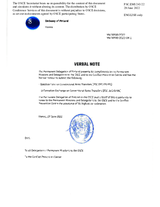 Response by the Delegation of Finland to the Questionnaire on Participating States’ Policy and/or National Practices and Procedures for the Export of Conventional Arms and Related Technology Response by the Delegation of Finland to the Questionnaire on Participating States’ Policy and/or National Practices and Procedures for the Export of Conventional Arms and Related Technology