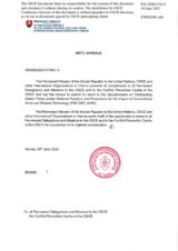 Response by the Delegation of Slovakia to the Questionnaire on Participating States’ Policy and/or National Practices and Procedures for the Export of Conventional Arms and Related Technology