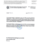 Information Exchange by the Delegation of Montenegro on Conventional Arms Transfer Information Exchange by the Delegation of Montenegro on Conventional Arms Transfer