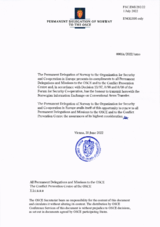 Information Exchange by the Delegation of Norway on Conventional Arms Transfer