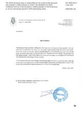 Information Exchange by the Delegation of Belgium on Conventional Arms Transfer