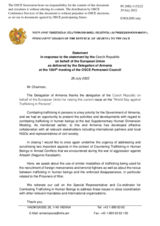 Statement by the Delegation of Armenia on the World Day against Trafficking in Persons observed on 30 July