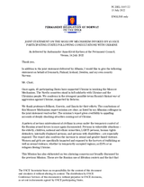 Statement by the Delegation of Norway, also on behalf of Denmark, Finland, Iceland and Sweden, on the Moscow Mechanism invoked by 45 OSCE participating States following consultations with Ukraine