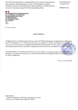 Response by the Delegation of France to the Questionnaire on Participating States’ Policy and/or National Practices and Procedures for the Export of Conventional Arms and Related Technology Response by the Delegation of France to the Questionnaire on Participating States’ Policy and/or National Practices and Procedures for the Export of Conventional Arms and Related Technology