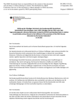 Erklärung der Ständigen Vertreterin der Bundesrepublik Deutschland, Botschafterin Gesa Bräutigam