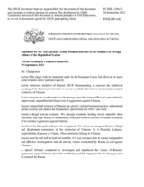 Statement by the Delegation of Latvia on the Russian Federation’s ongoing aggression against Ukraine