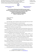 Statement by the Delegation of Greece on the Russian Federation’s ongoing aggression against Ukraine