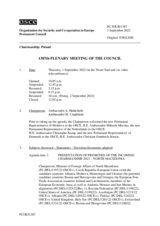 Journal of the 1387th Plenary Meeting of the Permanent Council