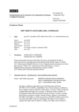 Giornale della 1387a Seduta plenaria del Consiglio permanente