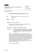 Journal of the 1392nd Plenary Meeting of the Permanent Council