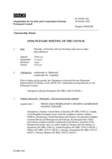 Journal of the 1395th Plenary Meeting of the Permanent Council