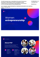 Presentation by Ms. Eliza Kruczkowska, Director, Chief Innovation Officer, Polish Development Fund