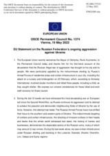 Statement by the French EU Presidency on the Russian Federation’s ongoing aggression against Ukraine