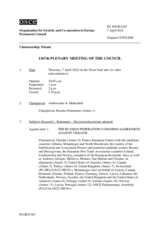 Journal of the 1367th Plenary Meeting of the Permanent Council