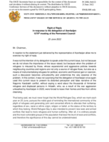 Statement by the Delegation of Armenia in response to the statement by the Delegation of Azerbaijan on the World Refugee Day, observed on 20 June 2022