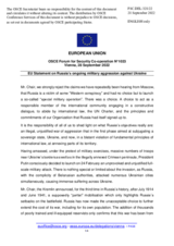 Statement by the Czech EU Presidency on the Russian war of aggression against Ukraine